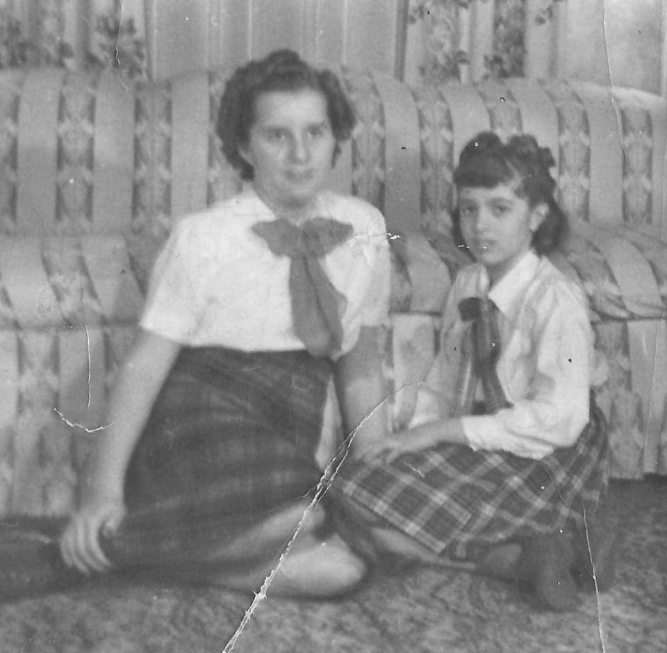 Sisters Pat (left) and Sonia Reed are the daughters of Clarence "Bud" Reed and Esther F. (Ruff) Reed.