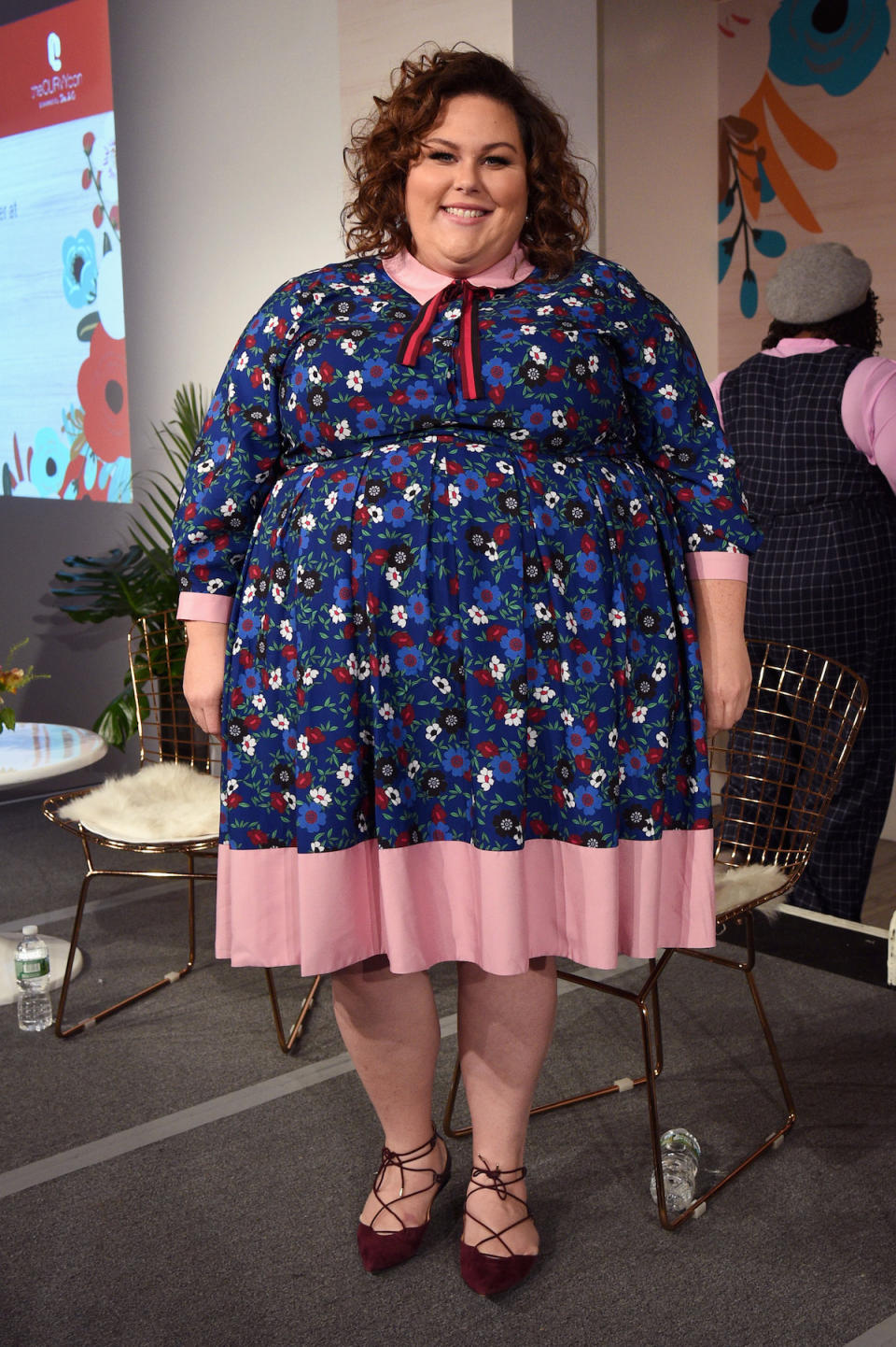 <p>Actress Chrissy Metz speaks onstage at the 3rd annual theCURVYcon during New York Fashion Week on September 9, 2017 in New York City. (Photo by Bryan Bedder/Getty Images for Curvy Events, LLC) </p>