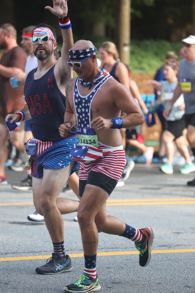 Here are some more photos from the 2022 Peachtree Road Race.