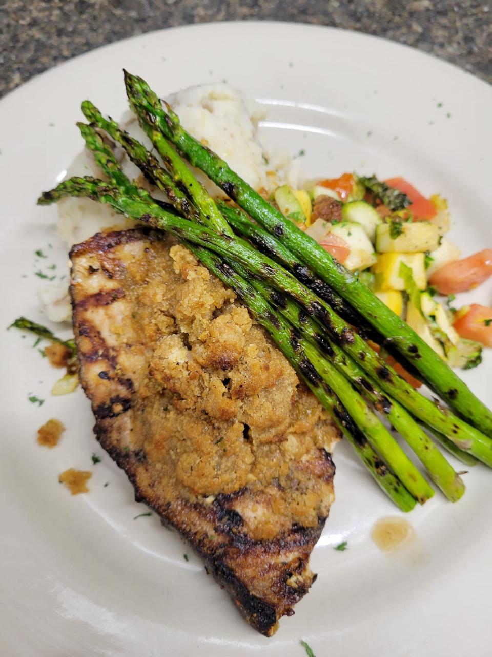 Lent special are on tap at Knuckle Heads Bar & Grill like the Italian Swordfish.