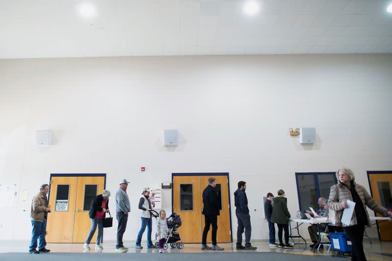 Voting during the South Carolina Presidential Primary