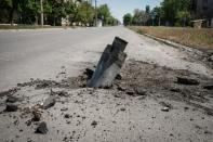 Donetsk regional governor Pavlo Kyrylenko reported 'massive bombardments' along the frontline (AFP/Yasuyoshi CHIBA)