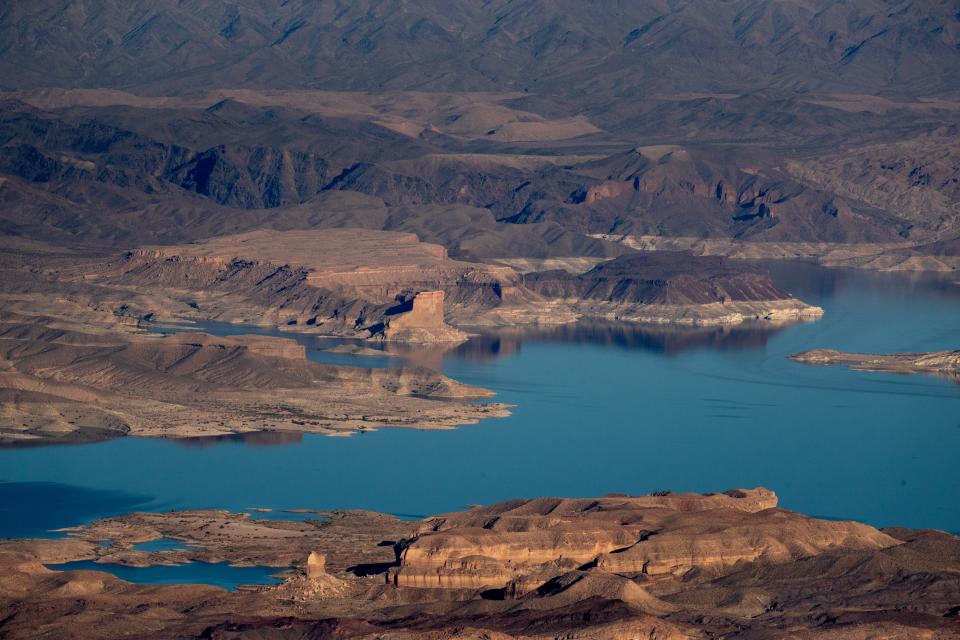 The Temple, May 11, 2021, in the Lake Mead National Recreation Area, on the Arizona/Nevada border.