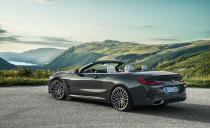 <p>And the soundtrack is an improvement even on the current M5. The M car's exhaust note is a high-pitched whir that doesn't necessarily even sound like an internal-combustion engine. The M850i's twin-turbo, on the other hand, bellows out a bassy old-school V-8 beat that recalls Detroit's best muscle cars at idle, rocking like boats on the high seas.</p>