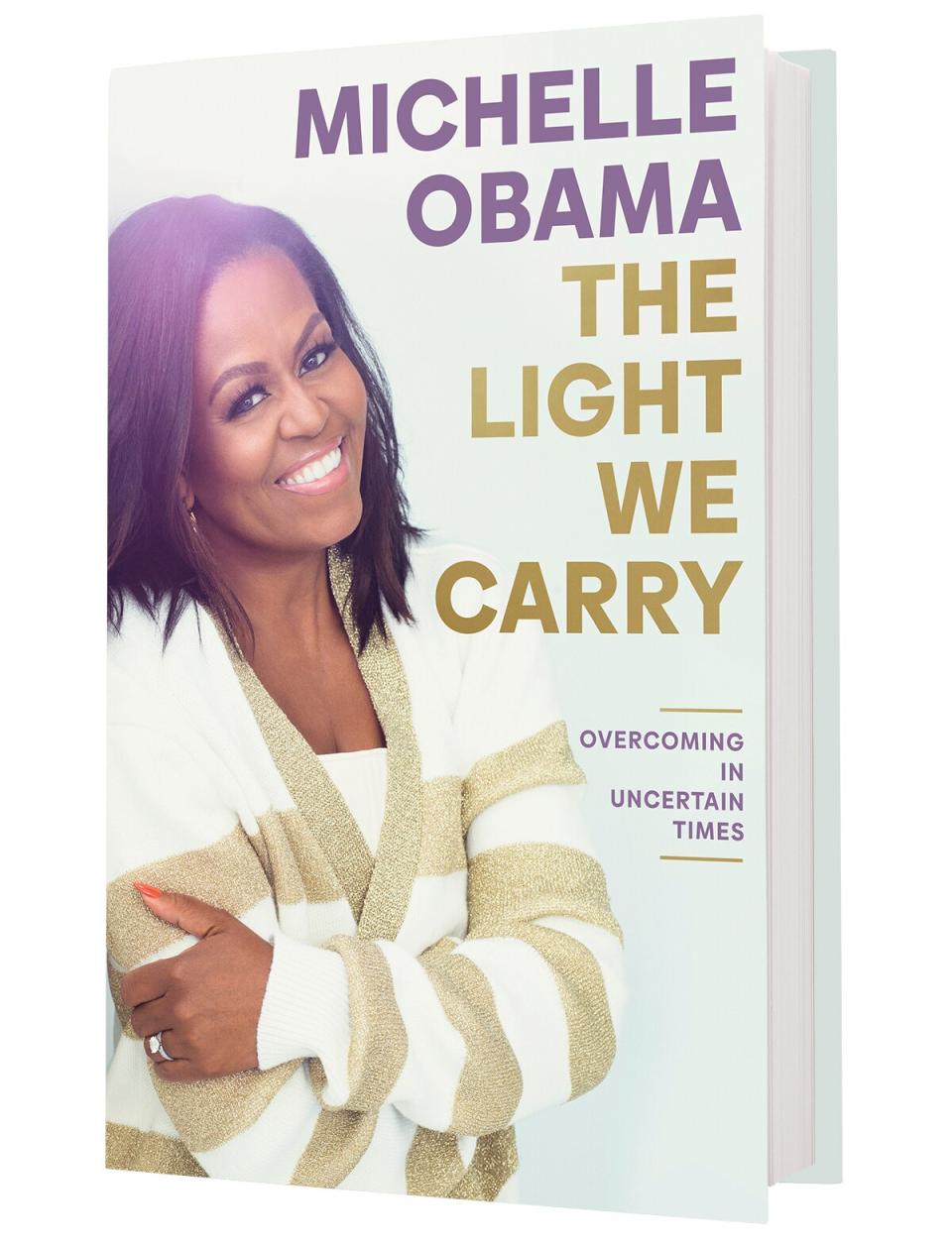 Michelle Obama book cover The Light we Carry