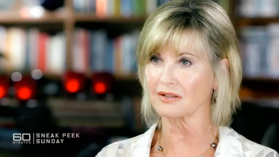 Olivia recently opened up about Patrick’s disappearance. Copyright: [60 Minutes]