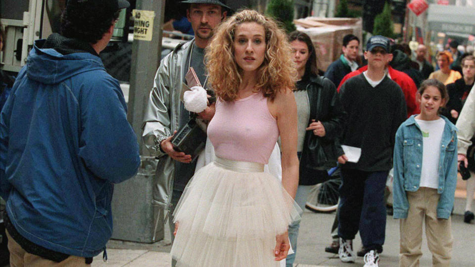 Carrie Bradshaw, HBO, Patricia Field, Sex and the City, celebrity, style, fashion