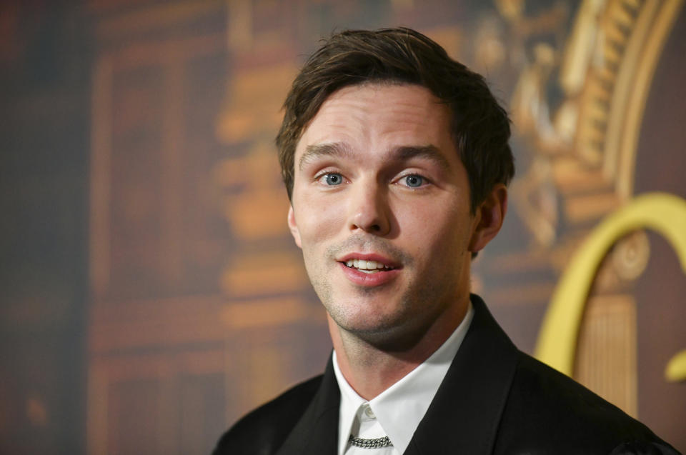 Nicholas Hoult attending the Los Angeles premiere of Hulu's 