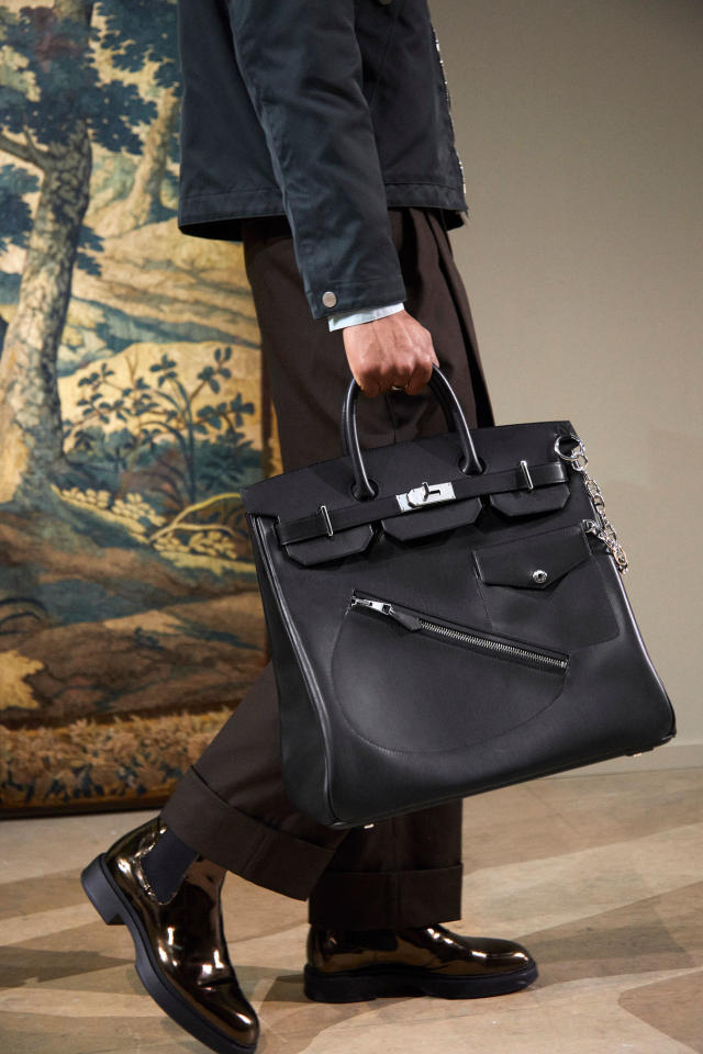 Hermes finally debuts a Birkin bag for men