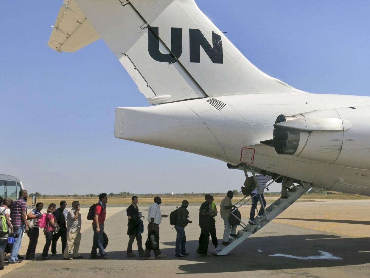 Canada has stopped its flights from Sudan (Irene Scott/AP)