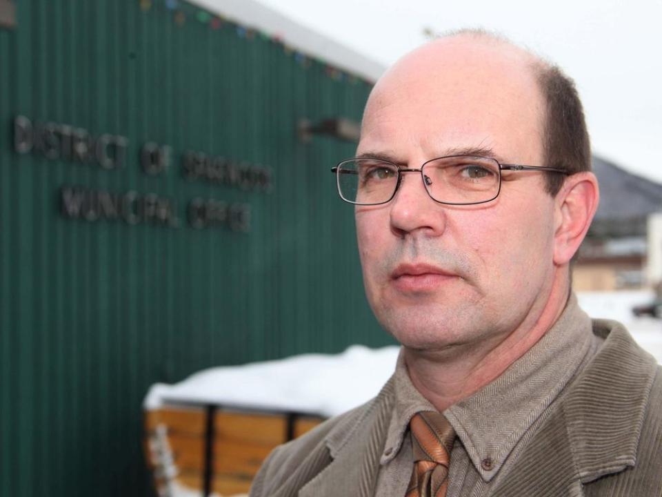  David Wilks, mayor of Sparwood, B.C., in 2008.