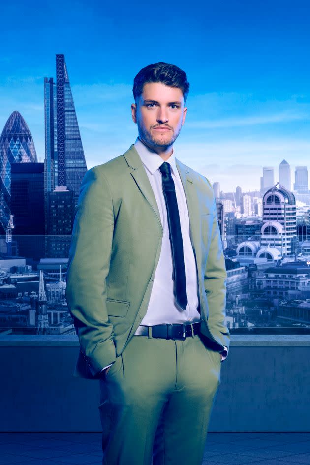 Jack Davies in his Apprentice promo photo