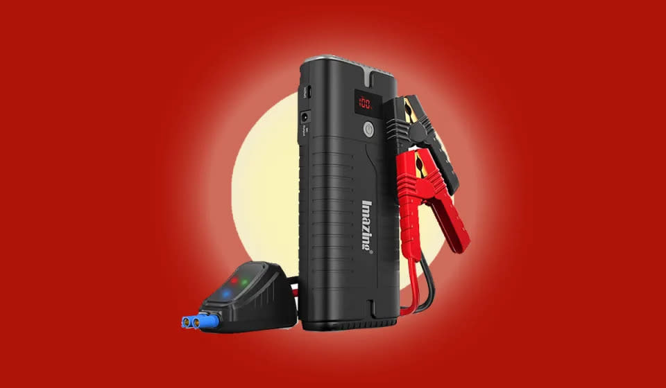 No SOS needed! Save yourself with the Imazing Car Jump Starter — now on sale for 42% off. (Photo: Amazon)