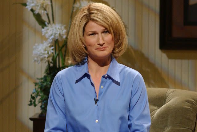 <p>Dana Edelson/NBCU Photo Bank/NBCUniversal via Getty</p> Ana Gasteyer as Martha Stewart on 'SNL'