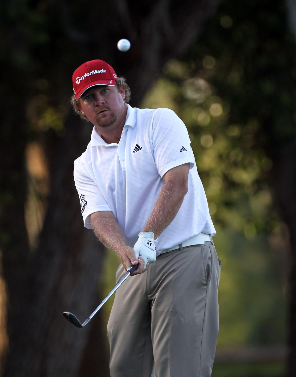 PALM HARBOR, FL - MARCH 16: Will McGirt plays a shot on the 7th hole during the second round of the Transitions Championship at Innisbrook Resort and Golf Club on March 16, 2012 in Palm Harbor, Florida. (Photo by Sam Greenwood/Getty Images)