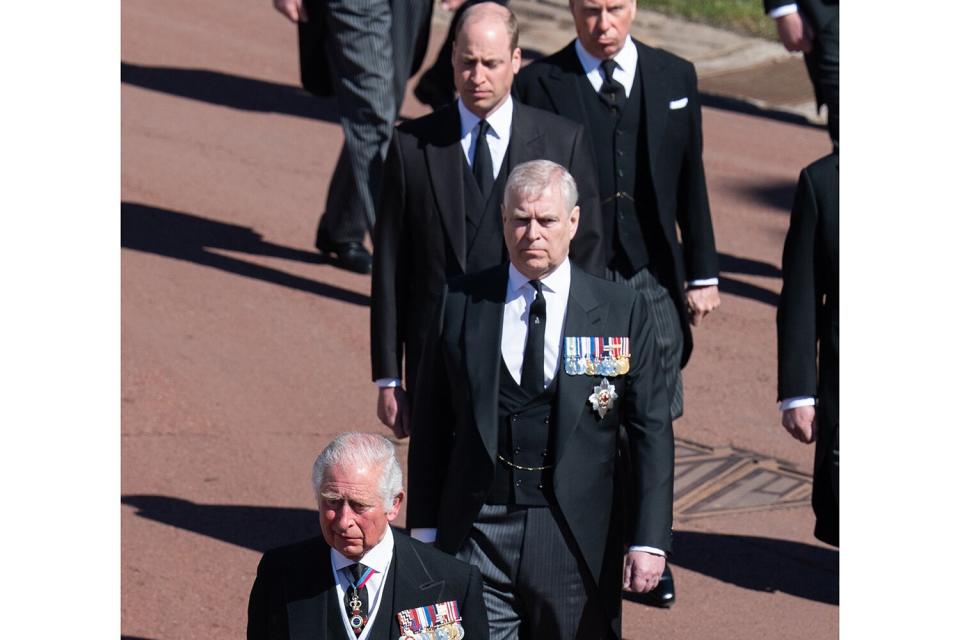 Prince William, Prince Andrew, Prince Charles