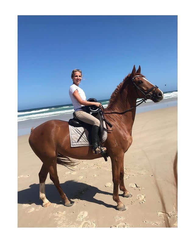 <p>'Horse riding is probably my favourite [activity],' Elsa told <a href="https://www.marieclaire.co.uk/entertainment/elsa-pataky-703870" rel="nofollow noopener" target="_blank" data-ylk="slk:Marie Claire UK;elm:context_link;itc:0;sec:content-canvas" class="link ">Marie Claire UK</a>. 'I love surfing, too, but I’ve been horse riding since I was really young. It gives me that focus and I really enjoy the adrenaline because with a horse, it doesn’t all depend on you.' If you take a look at her IG feed, you'll see that Elsa horseback rides all the dang time, and has even gotten her kiddos to love the activity, too. </p><p><a href="https://www.instagram.com/p/Bqrp7evnOn8/" rel="nofollow noopener" target="_blank" data-ylk="slk:See the original post on Instagram;elm:context_link;itc:0;sec:content-canvas" class="link ">See the original post on Instagram</a></p>