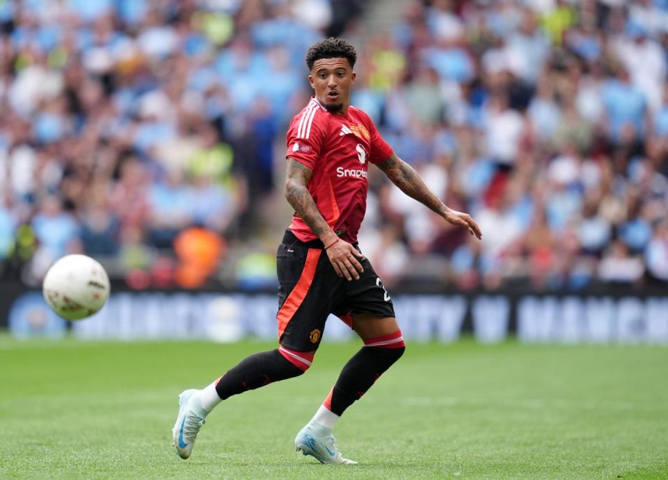 Manchester United have struggled to sell Jadon Sancho (PA Wire)