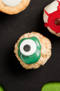 <p>Take your rice cereal treats to the most Halloween of levels with these fun and comedically spooky eyeball treats. </p><p><strong><em>Get the recipe at <a href="https://www.thepioneerwoman.com/food-cooking/recipes/a32129852/cereal-treat-eyeballs-recipe/" rel="nofollow noopener" target="_blank" data-ylk="slk:The Pioneer Woman;elm:context_link;itc:0;sec:content-canvas" class="link ">The Pioneer Woman</a>. </em></strong></p>