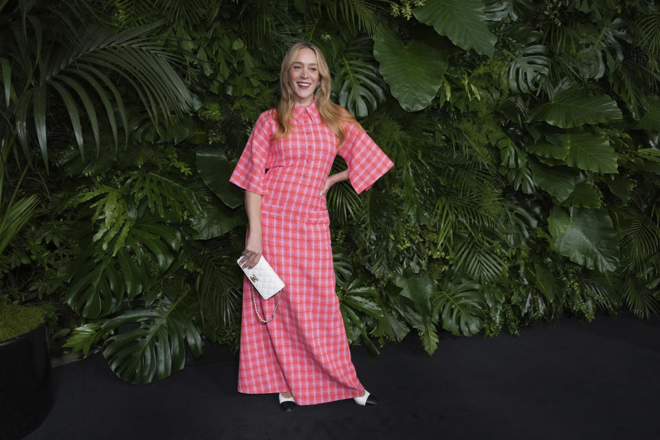 Chloe Sevigny arrives at Chanel's 15th Annual Pre-Oscar Awards Dinner on Saturday, March 9, 2024, at the Beverly Hills Hotel in Los Angeles. (Photo by Jordan Strauss/Invision/AP)
