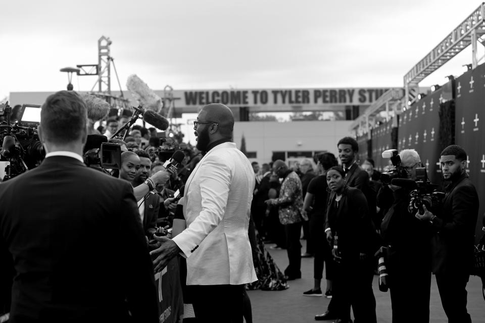 Tyler Perry attends his studio grand opening gala at Tyler Perry Studios on Oct. 5, 2019 in Atlanta, Georgia. (Photo: Paras Griffin via Getty Images)