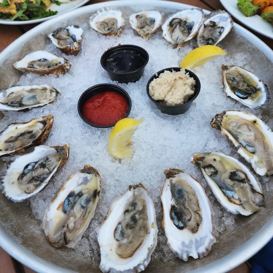 The Cove Restaurant in Fall River offers buck-a-shuck oysters every Tuesday.