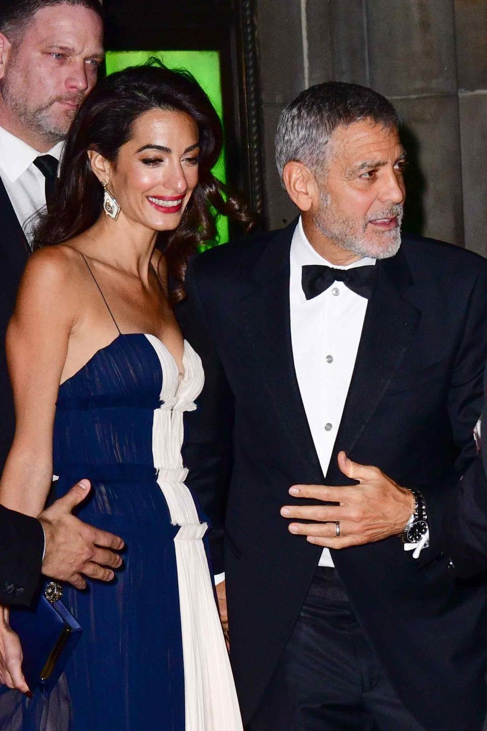 George Clooney’s Santa Claus Beard