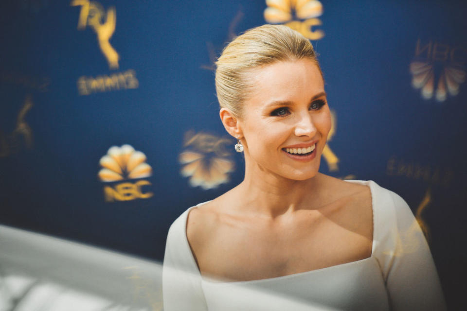 Kristen Bell recently said she smokes weed once a week if she’s “exhausted.” (Photo: Matt Winkelmeyer/Getty Images)