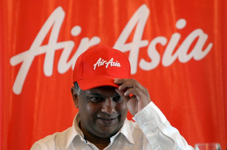 AirAsia boss Tony Fernandes, pictured during a press conference in Mumbai, on July 1, 2013