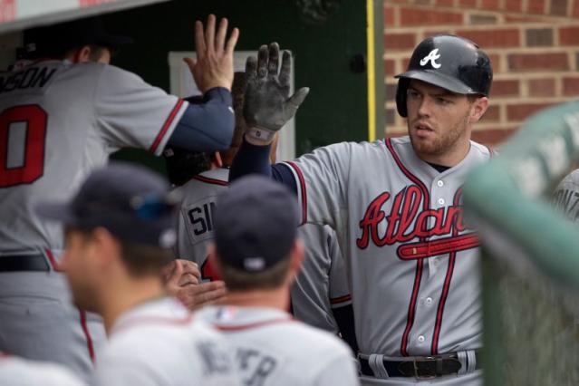 Freddie Freeman among four Braves players to test positive for