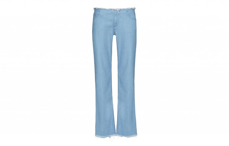 Marques’Almeida Frayed Edge Flared Jeans