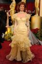 <p> The iconic star was the "Belle" of the ball in this yellow ruffled number at the 2009 Academy Awards. </p>