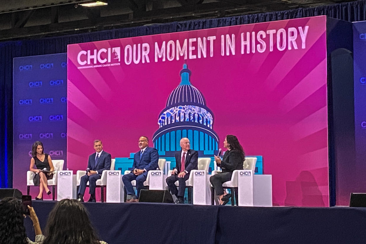 The Congressional Hispanic Caucus Institute conference on Sept. 20, 2023. (Nicole Acevado / NBC News)