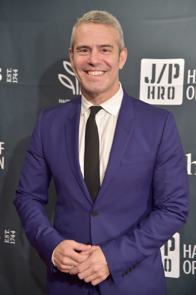 Andy Cohen smiling