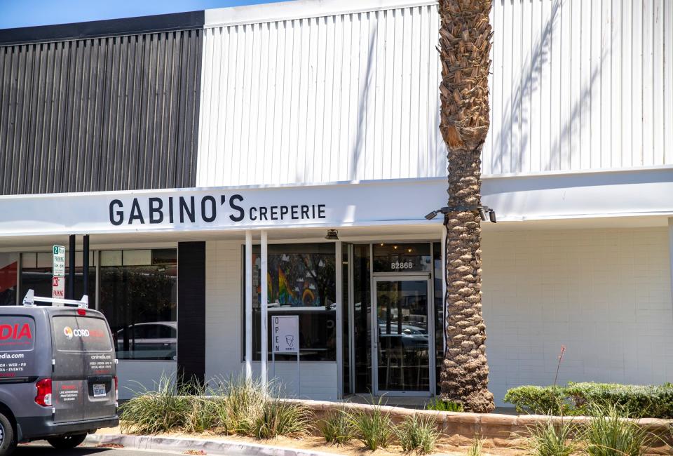 Gabino's Creperie in downtown Indio.