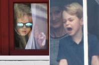 Prince Jacques Copies Prince George's Window Moment