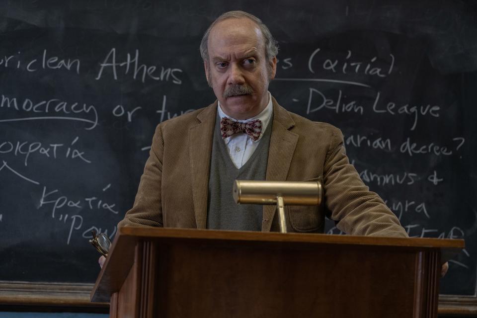 Paul Giamatti stars as Paul Hunham in director Alexander Payne’s "The Holdovers," a Focus Features release.