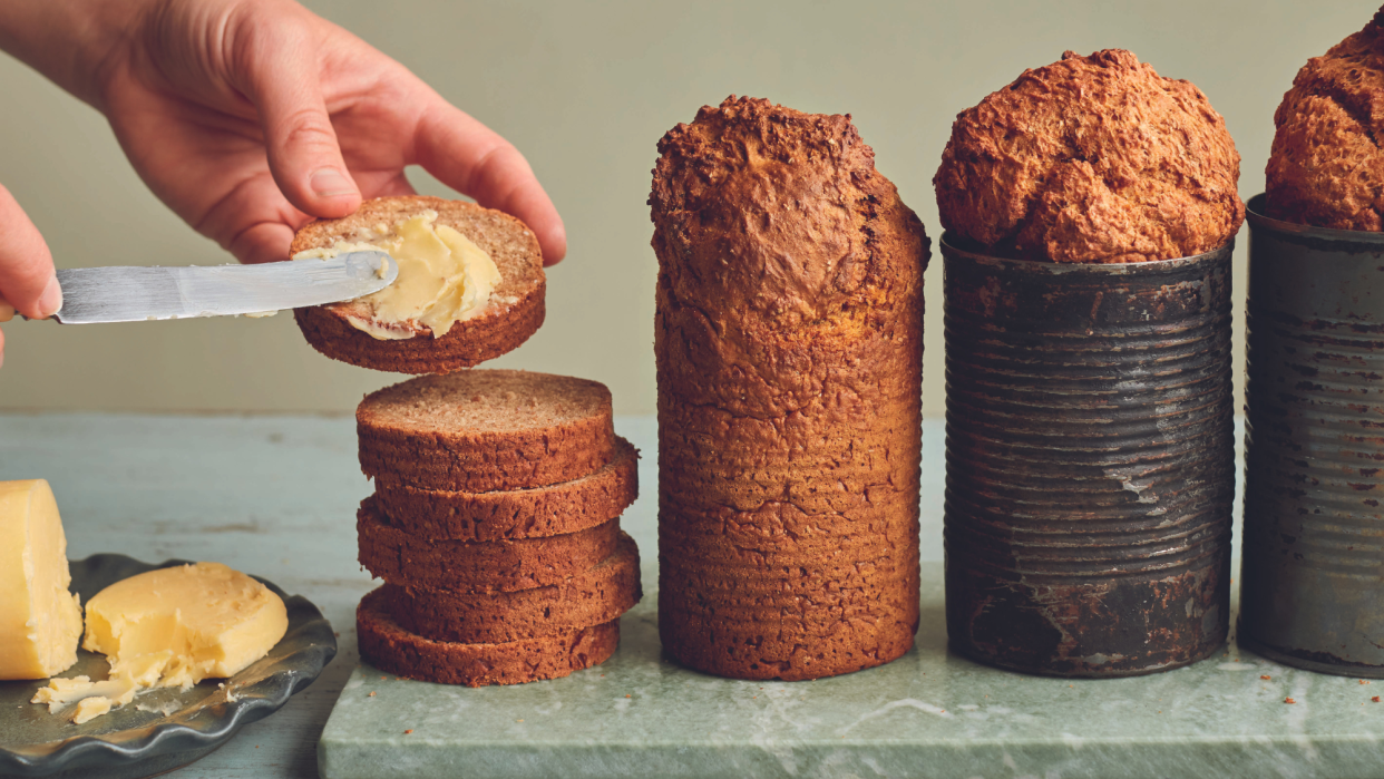  Baked bean can soda bread by Anna Haugh. 