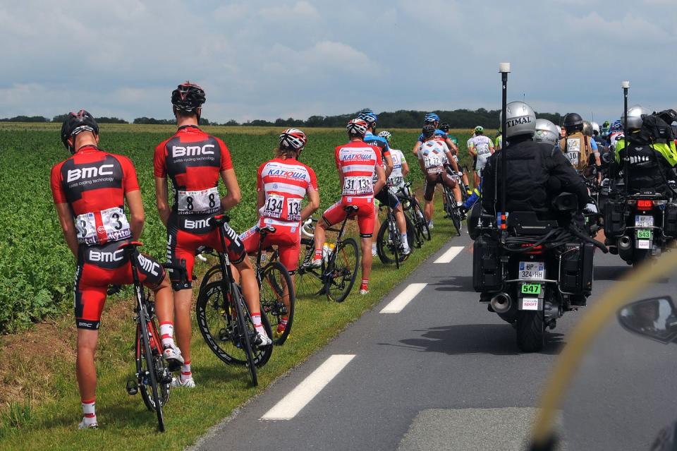 How do Tour de France Riders pee?