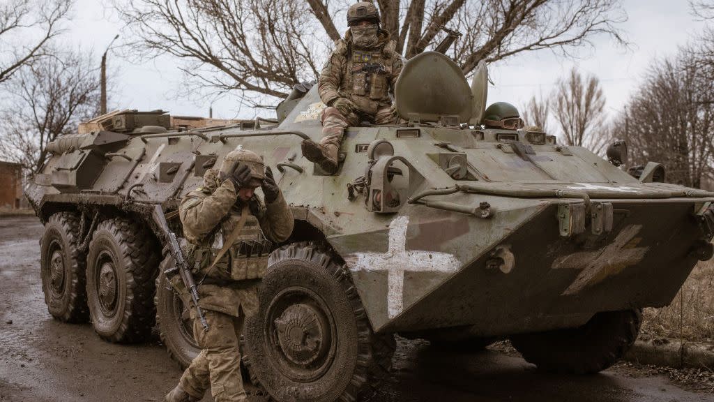 ukraine's chasiv yar amid russian attacks
