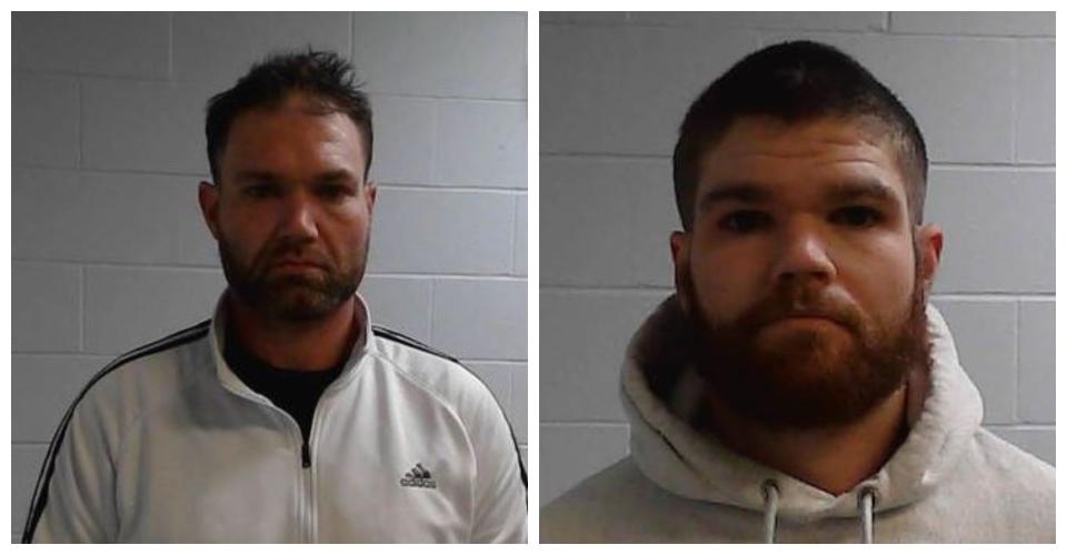 Brothers James Cahill, left, and Joshua Cahill were both charged in connection with an ATM theft in Somersworth in October 2022.