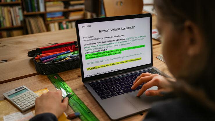 Homeschooling statt Präsenzunterricht, Lernsoftware statt Bücher: Das digitale Lernen hat coronabedingt erheblich an Bedeutung gewonnen. Foto: dpa