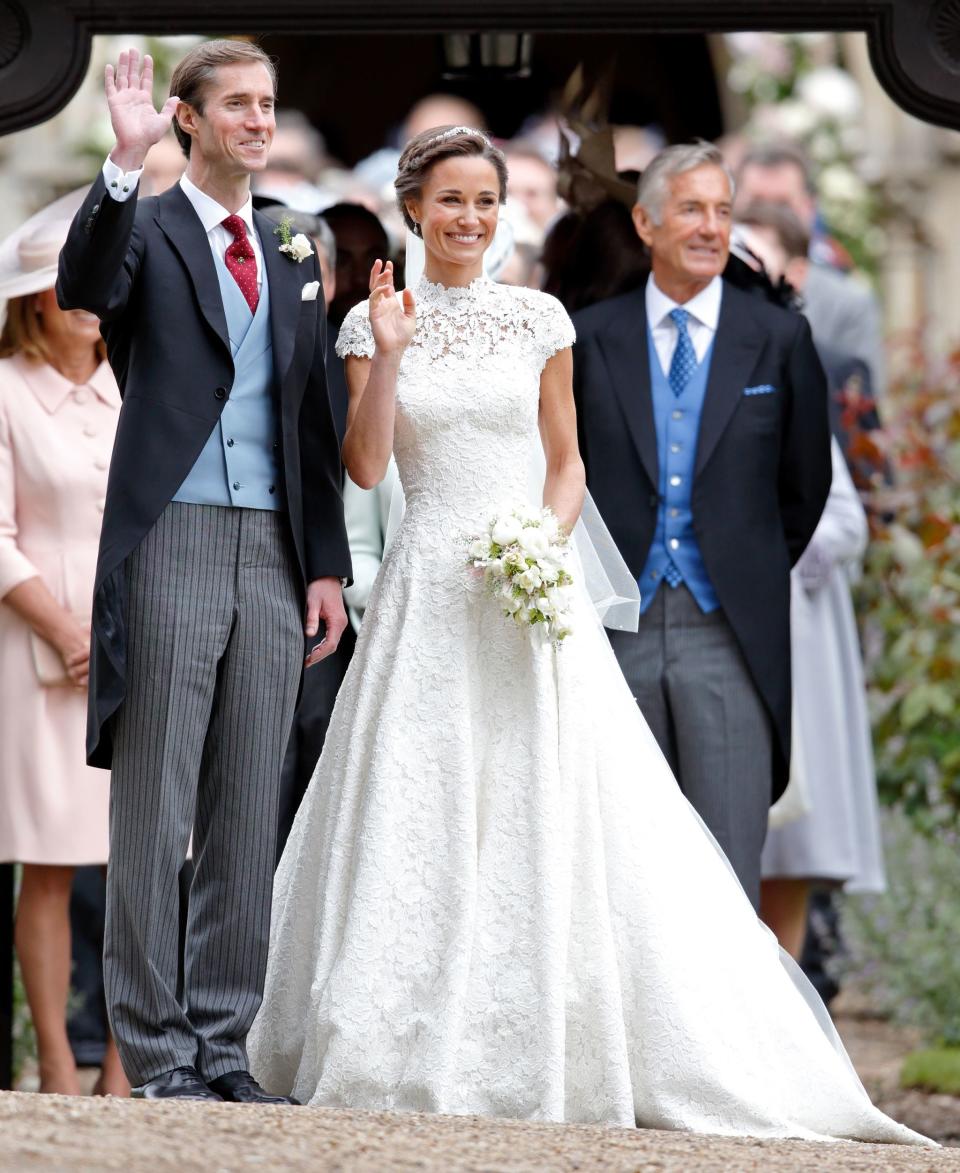 2017: Pippa Middleton and James Matthews