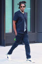 <p>JAY-Z was spotted in a monochrome outfit in New York City.</p>