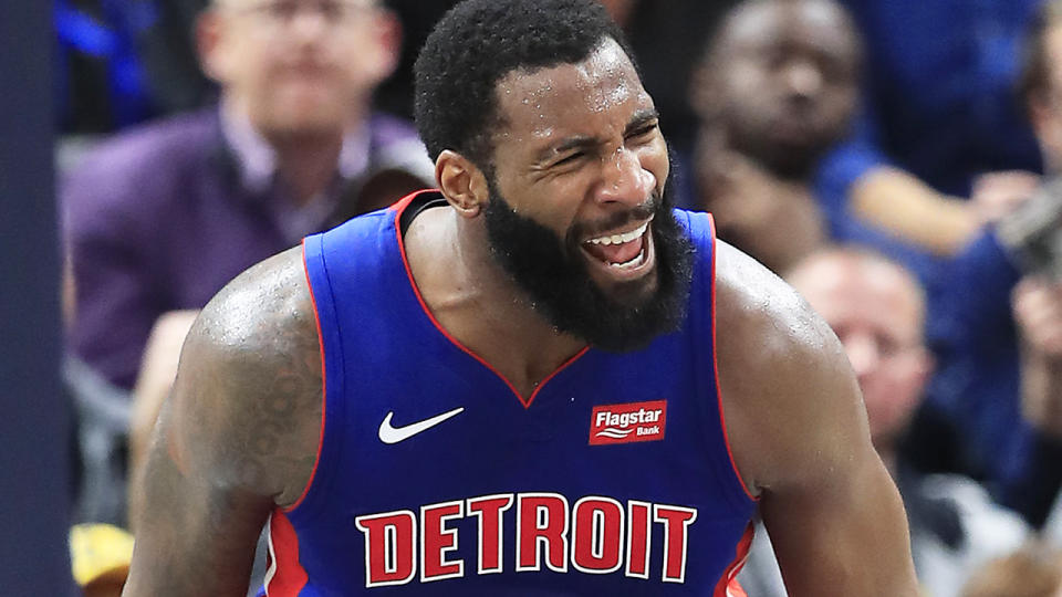 Detroit Pistons centre Andre Drummond has been one of the top fantasy performers so far this season, but his production could be impacted by the return of Blake Griffin. (Photo by Andy Lyons/Getty Images)