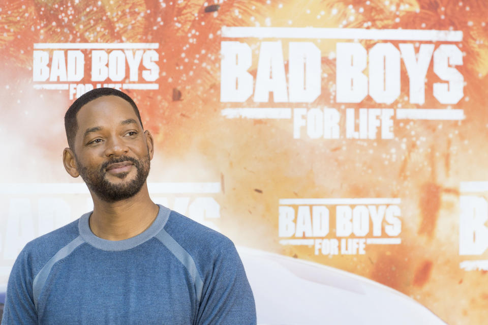 Will Smith attends 'Bad Boys For Live' photocall at Villamagna Hotel on January 08, 2020 in Madrid, Spain.<span class="copyright">Juan Naharro Gimenez—FilmMagic</span>