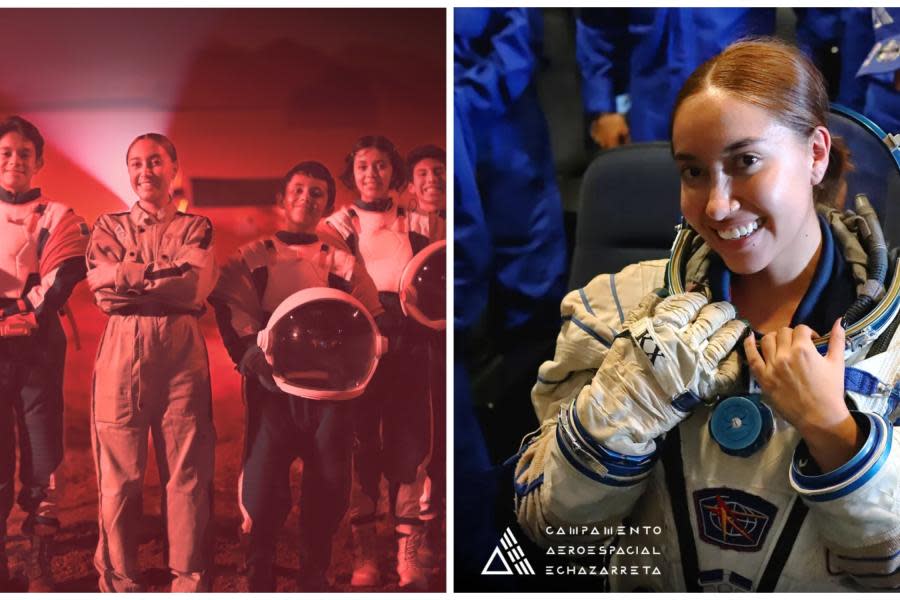 Mexicana Katya Echazarreta realiza campamento aeroespacial 100% gratuito 