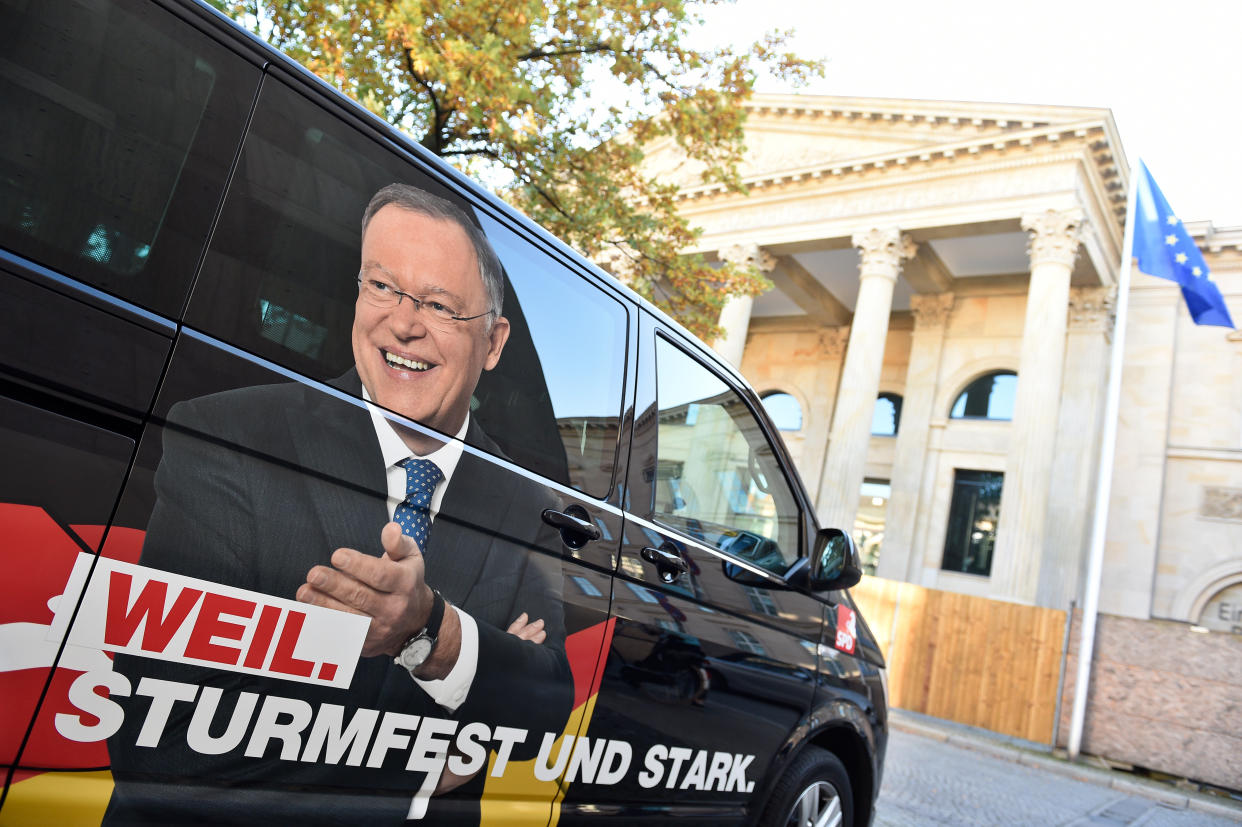 Wahlsieger Stephan Weil punktete mit den niedersächsischen Tugenden (Bild: dpa)