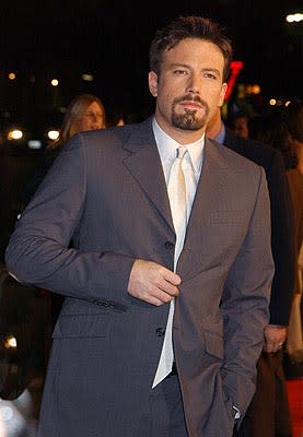 Ben Affleck at the LA premiere of Paramount's Paycheck