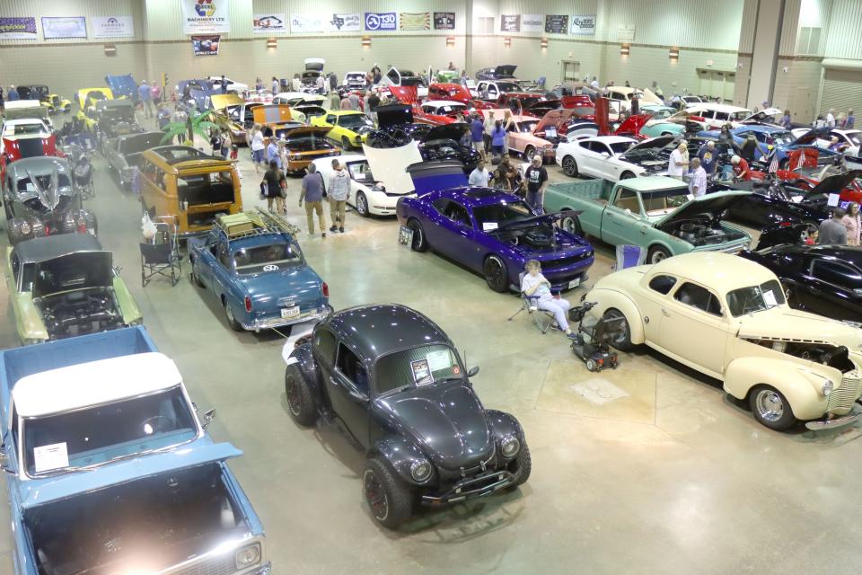 The 2022 Crime Stoppers Car Show hosted cars of various vintage, makes and models Saturday at the Amarillo Civic Center.